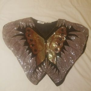 Vintage Swee Lo Sequined Top